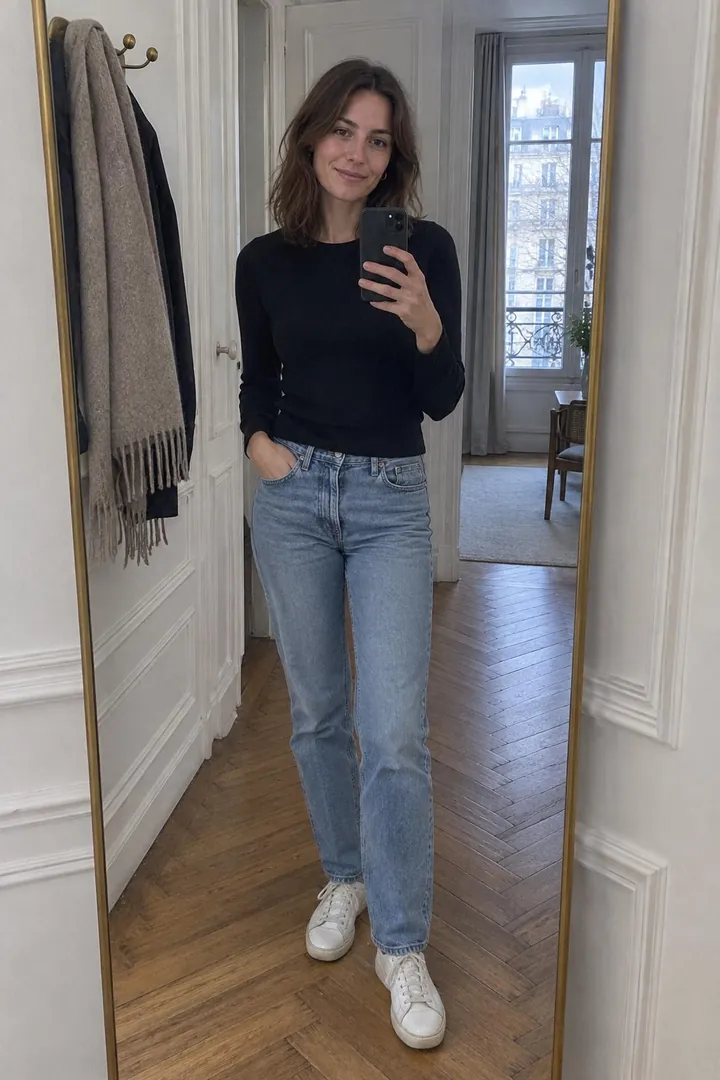 Shopper’s photo before the virtual try-on (full length)